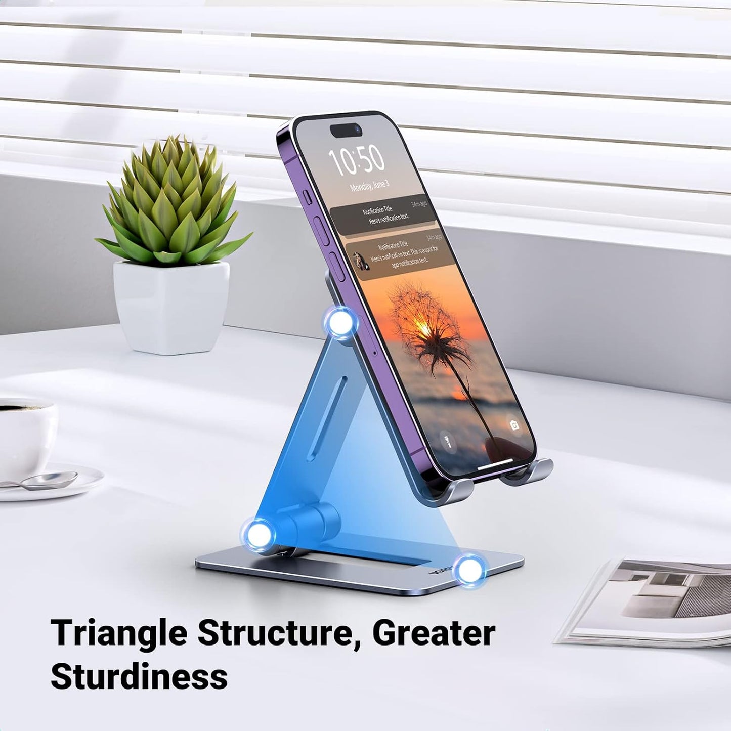 UGREEN Foldable Multi-Angle Phone Stand / 15608
