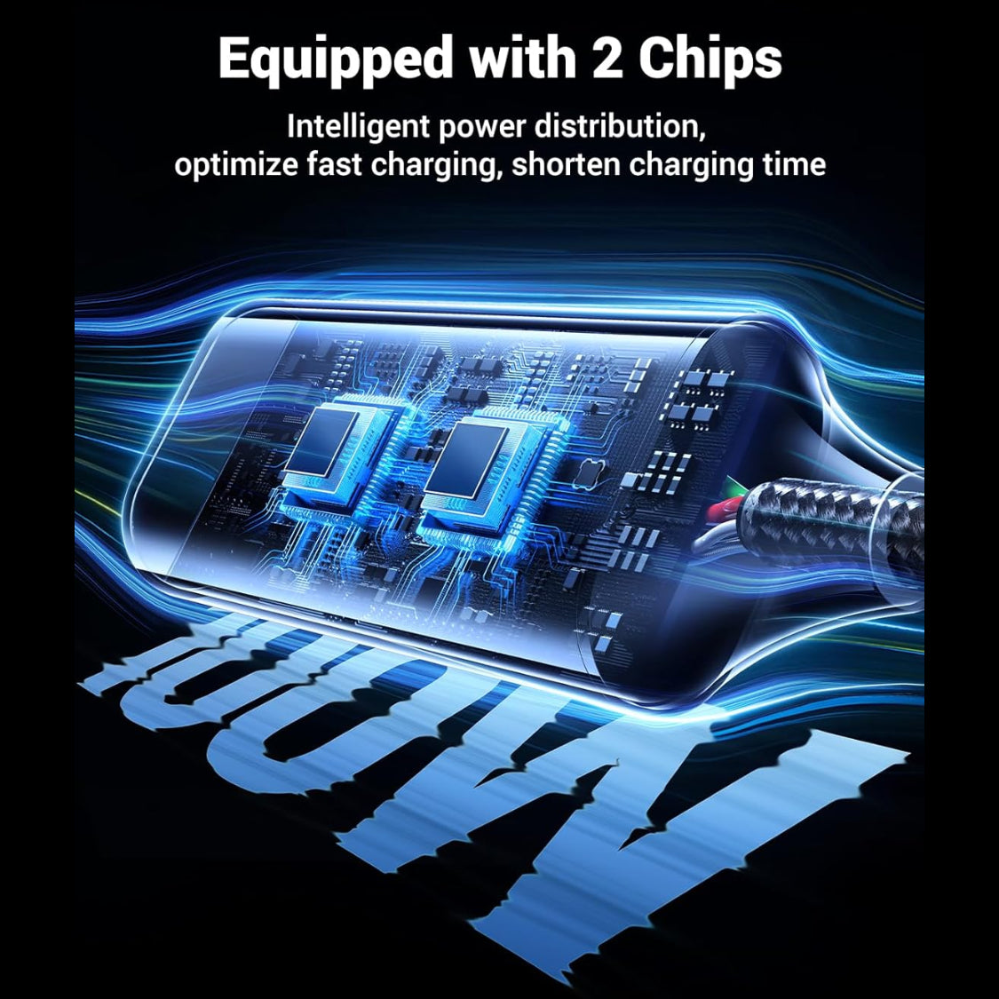 UGREEN 2-in-1 Universal 100W PD Fast Charging Cable (1.5 Meter) /35087