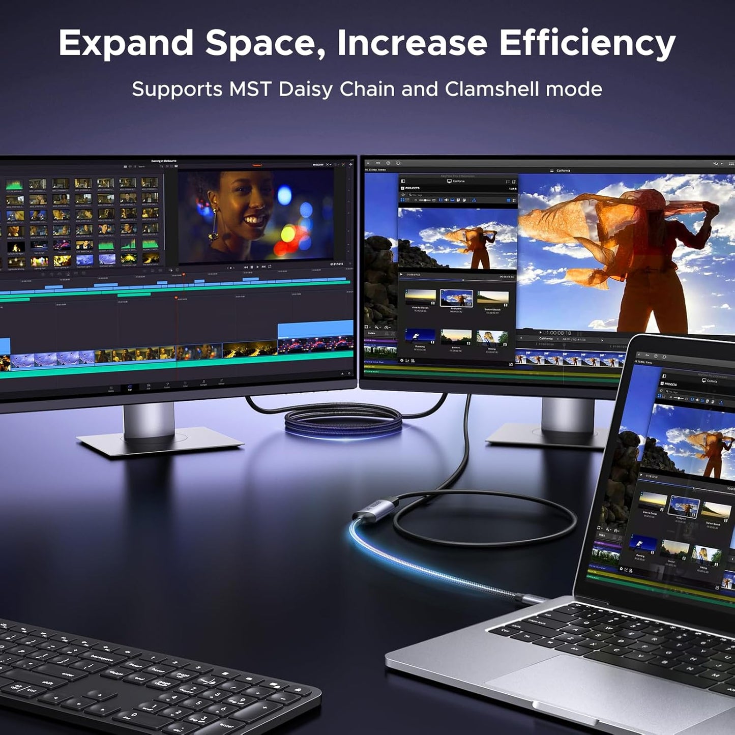 UGREEN 8K@60Hz USB C to DisplayPort 1.4 Adapter / 15575