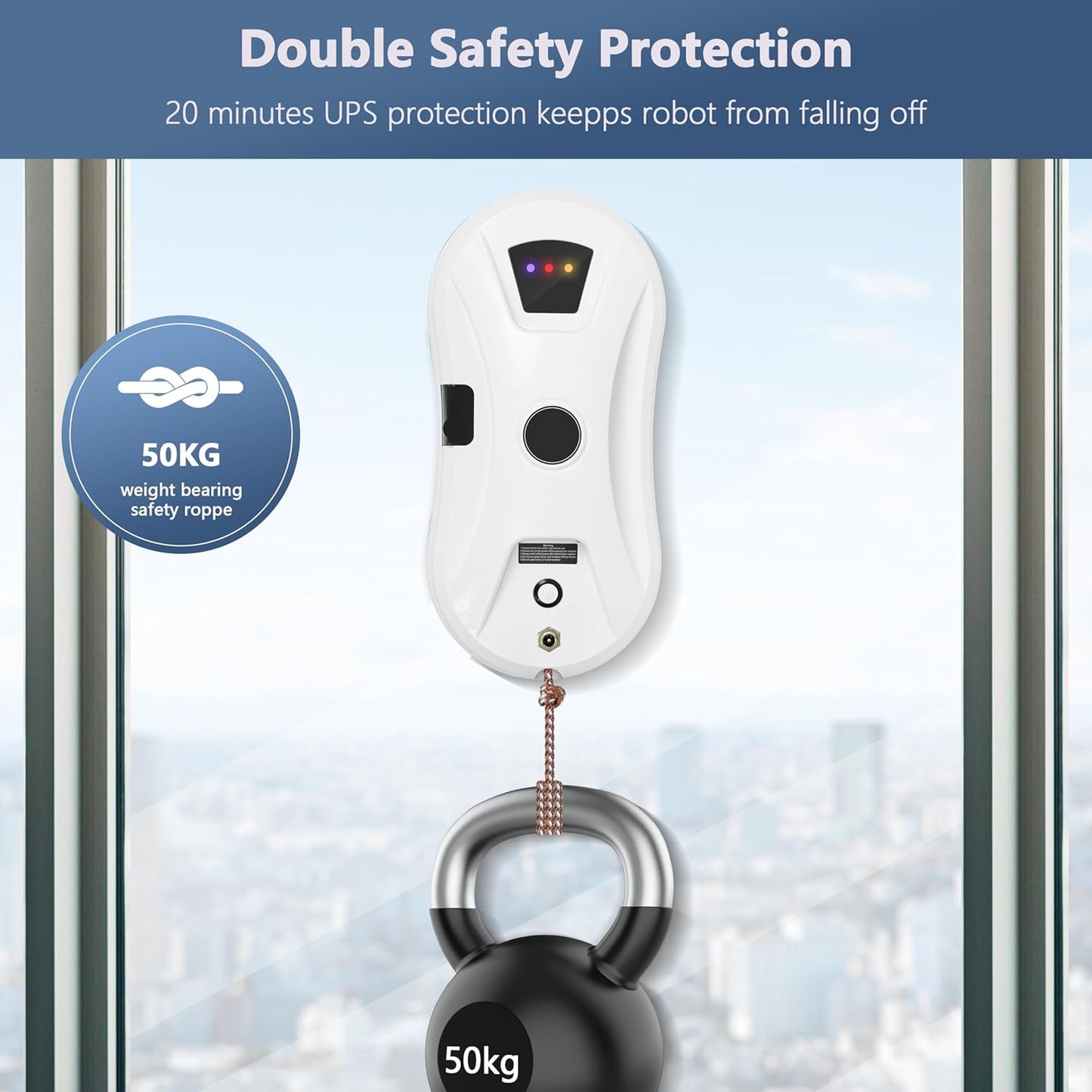 روبوت تنظيف النوافذ الذكي W13