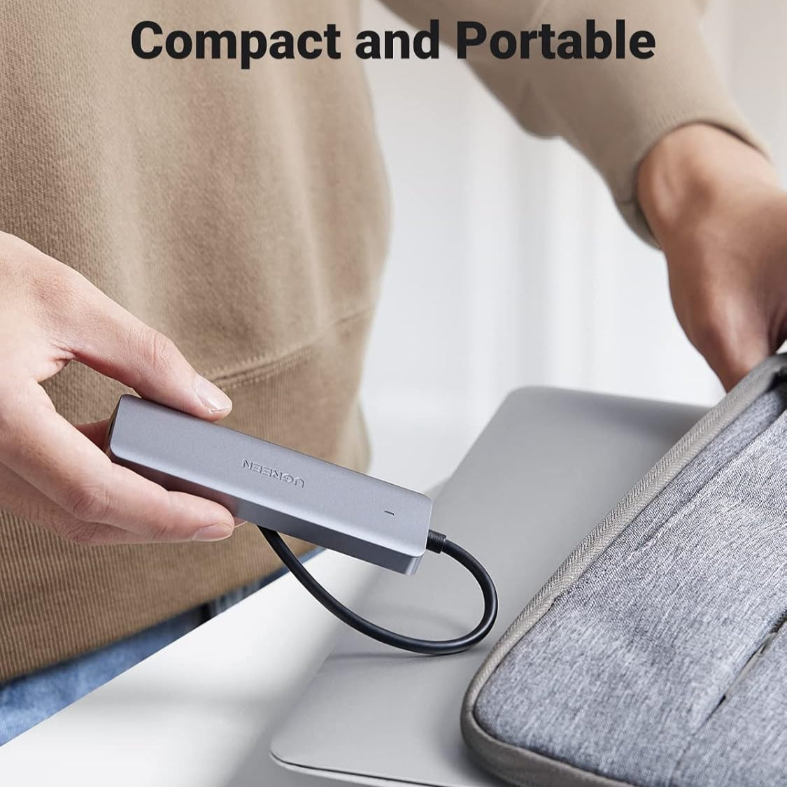 UGREEN USB C to USB Hub with 4 USB 3.0, Powered USB C Splitter /70336