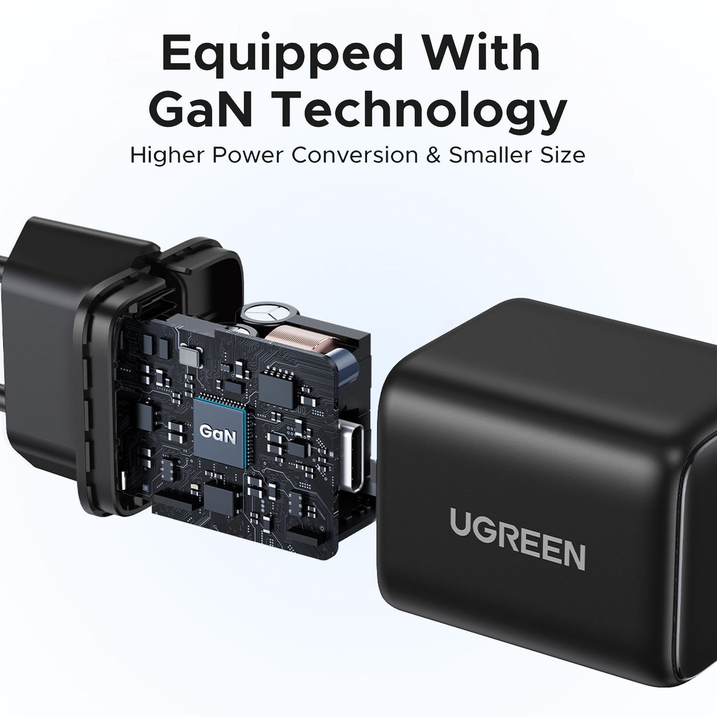 UGREEN 25W USB-C GaN Fast Charger Set EU / 75103