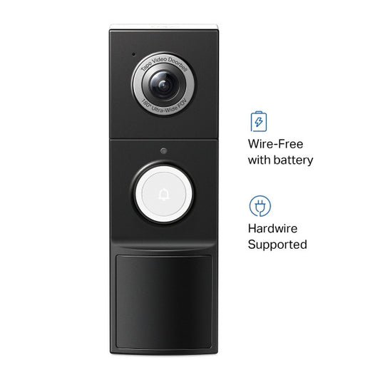 5MP Night Colored Video Doorbell Camera | Tapo D235