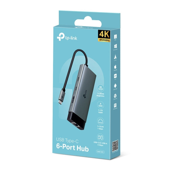 TP-Link UH6120C | USB Type-C 6-Port Hub