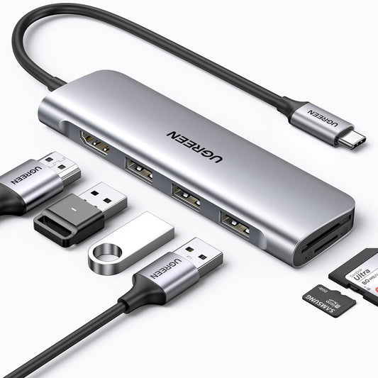 UGREEN 6 in 1 Multifunction Adapter | 20956a