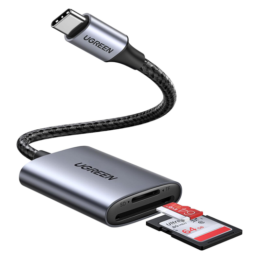 قارئ بطاقات USB C SD 2 في 1 من UGREEN / 80888