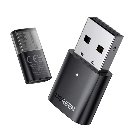 محول يوجرين يو إس بي بلوتوث للكمبيوتر الشخصي، مستقبل دونجل بلوتوث 5.0 /80889