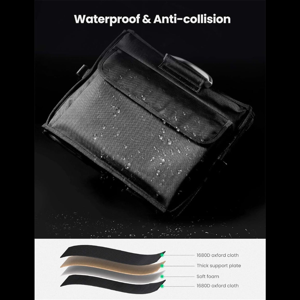 UGREEN Multifunctional Car Trunk Organizer Black / 80710