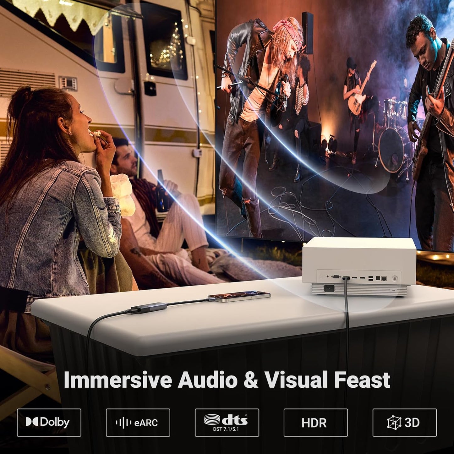 محول يوجرين USB Type C إلى HDMI 2.1 بدقة 8K@60Hz / 50338