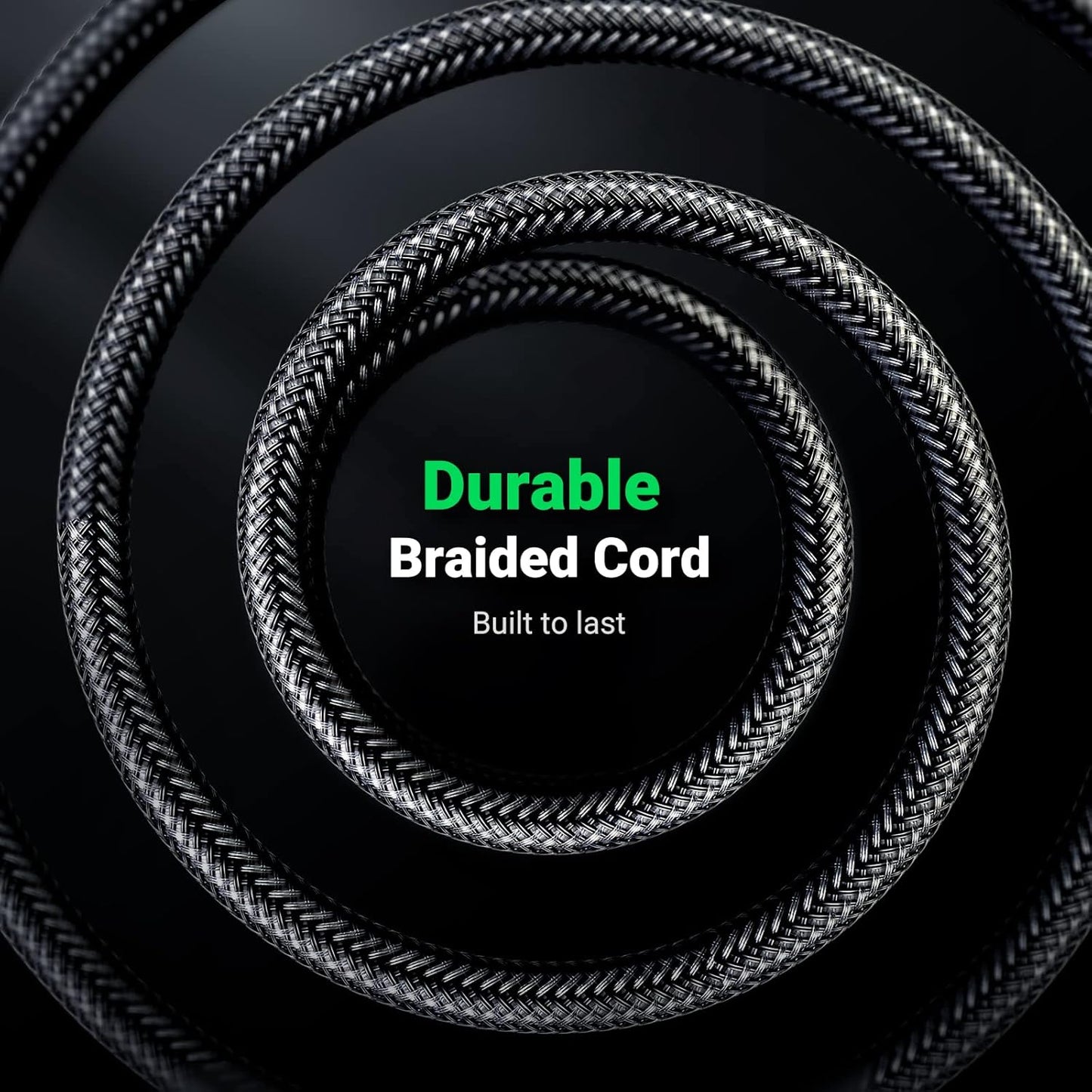 UGREEN Audio TRS Cable Mini Jack 3.5mm / Jack 6.35mm - Gray / AV127