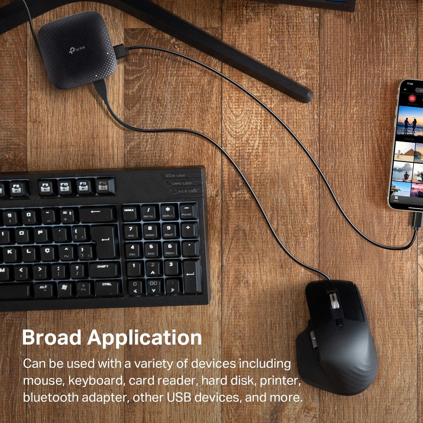 TP-Link UH400-USB 3.0 4-Port Portable Hub