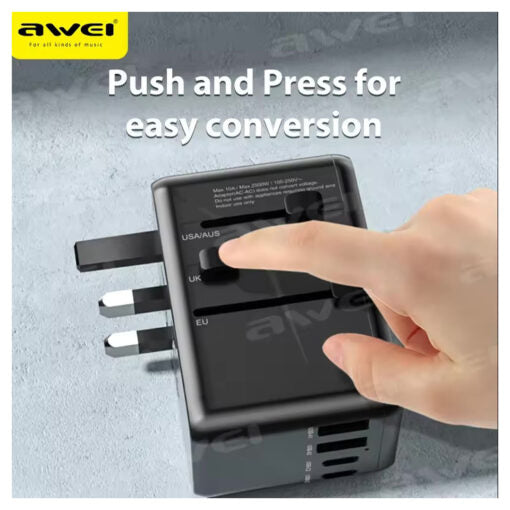 Awei C-40 Travel Plug Power Wall Adapter