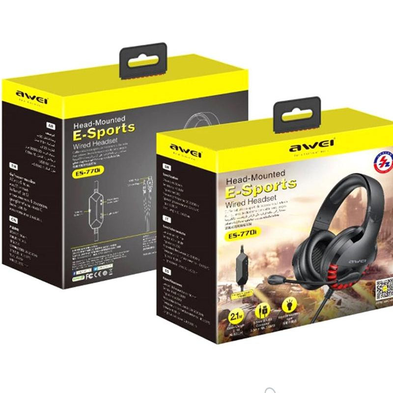 سماعات الألعاب السلكية Awei ES-770I