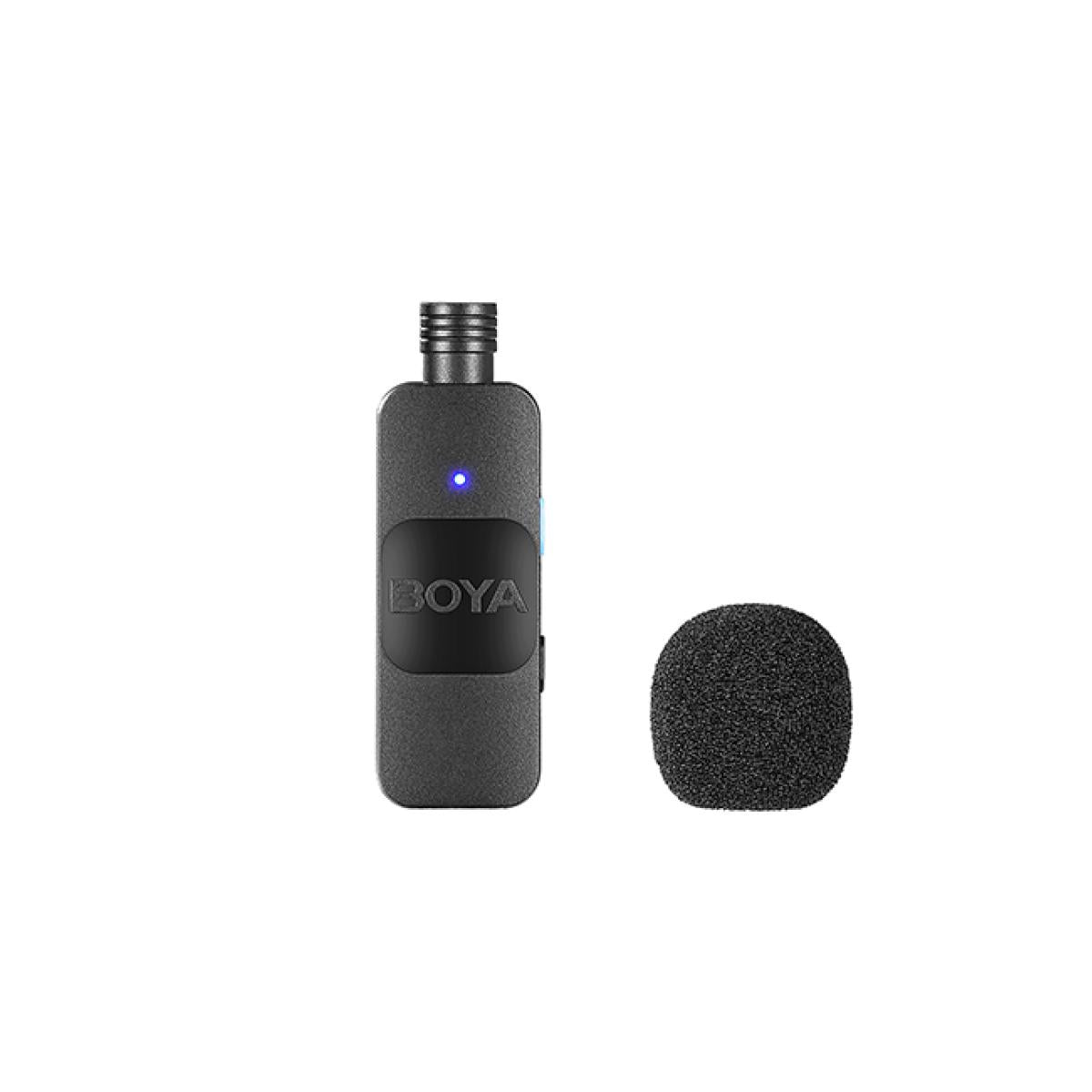 نظام ميكروفون لاسلكي BOYA BY-V2 Ultracompact 2.4GHz لجهاز iPhone (ميكروفونان)