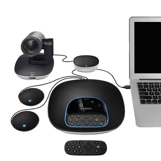 Logitech C3500 GROUP Video Conferencing System with STMP100 Expansion Microphones