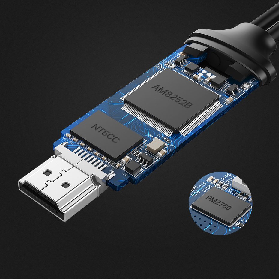 محول يوجرين USB-A أنثى إلى HDMI ذكر / CM151 - 50291