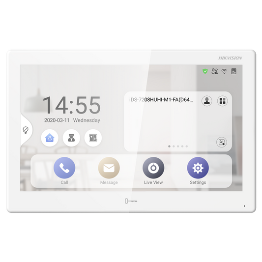 Hikvision Smart Android Video Intercom Indoor Station 10.1" | DS-KH9510-WTE1