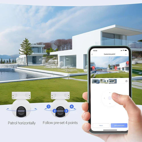 كاميرا خارجية بعدسة مزدوجة 8 ميجا بكسل + 2 ميجا بكسل - H80x كاميرا خارجية بعدسة مزدوجة 8 ميجا بكسل + 2 ميجا بكسل - H80x