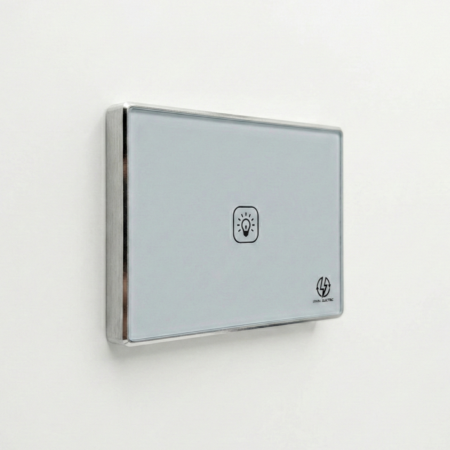 Tuya Smart Deluxe Switch 10A | 1 Gang | Aluminum Frame | Spark Electric