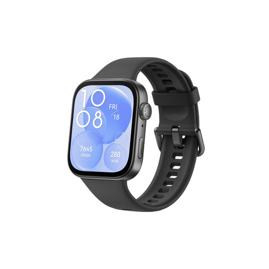 ساعة هواوي الذكية فيت 3 (حزام سيليكون) مع هدية سماعات Honor Choice X5 -C