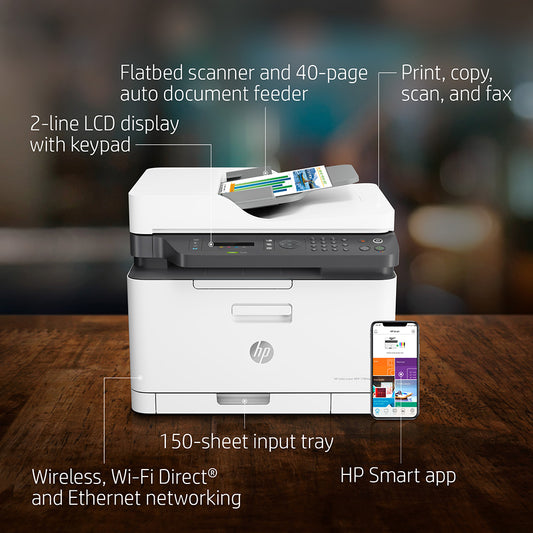 HP Color Laser Printer MFP 179fnw
