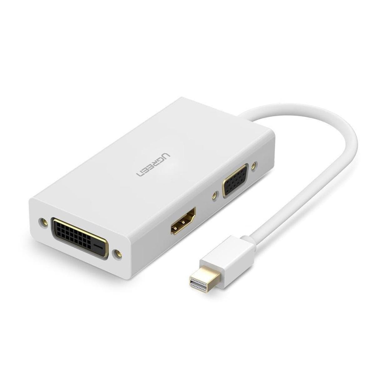 UGREEN USB Type C to HDMI + VGA Converter (White) | 30843 UGREEN USB Type C to HDMI + VGA Converter (White) | 30843