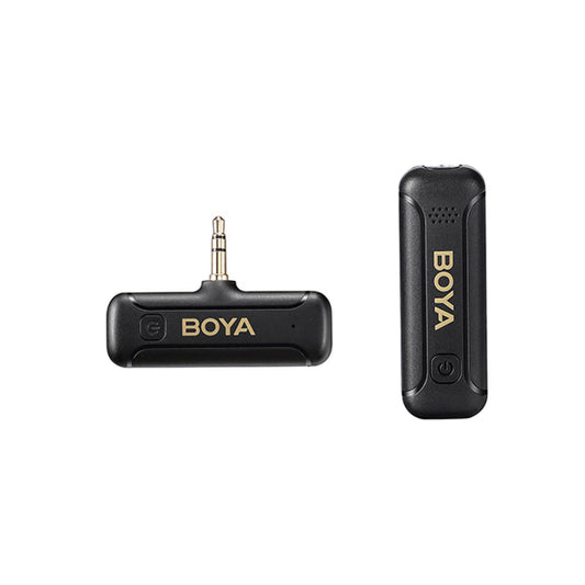 نظام ميكروفون لاسلكي BOYA BY-WM3T2 2.4GHz AUX 3.5mm (ميكروفون واحد)