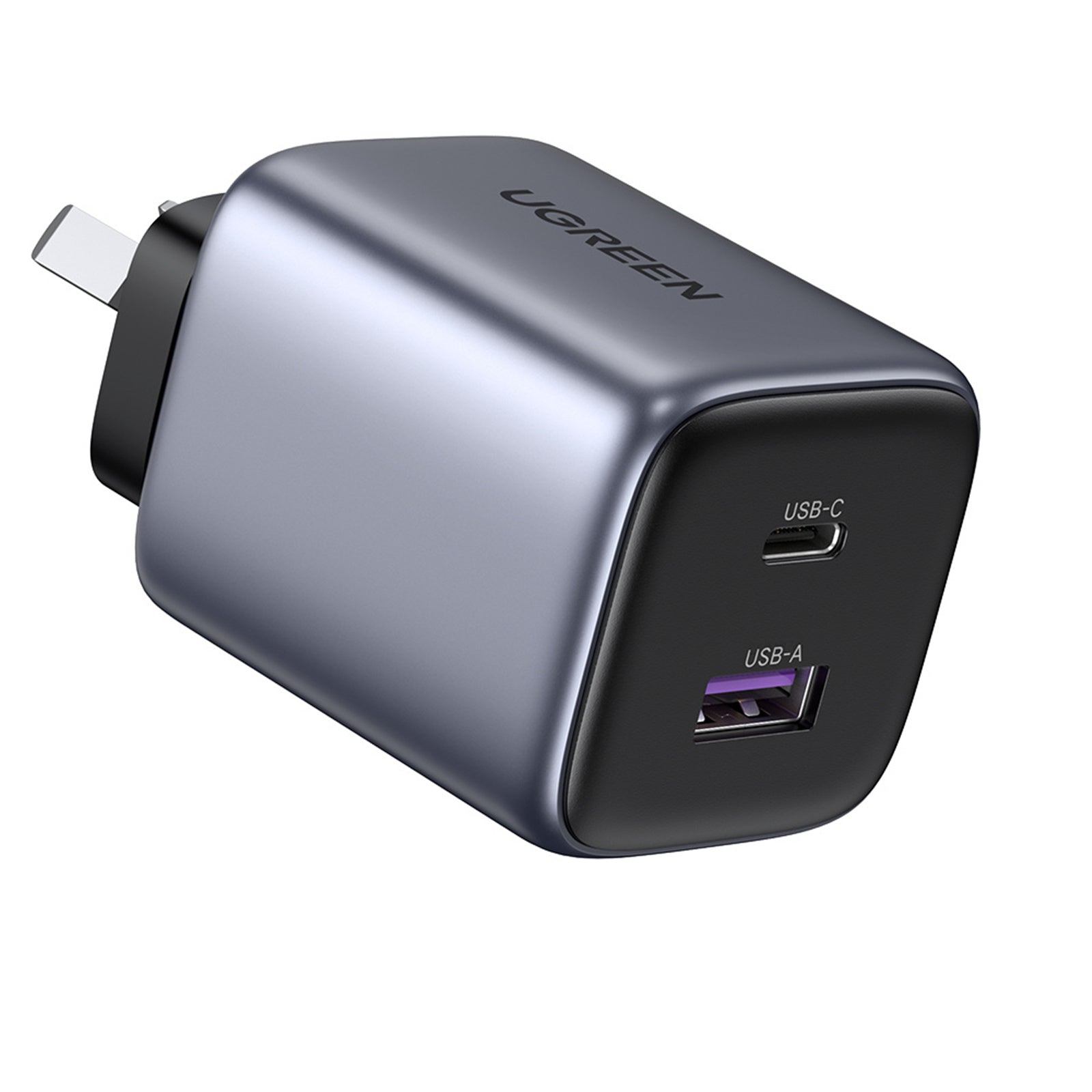 UGREEN Nexode 35W USB C Charger 2-Port Power Supply GaN II Tech Fast Charger | 15539 UGREEN Nexode 35W USB C Charger 2-Port Power Supply GaN II Tech Fast Charger | 15539