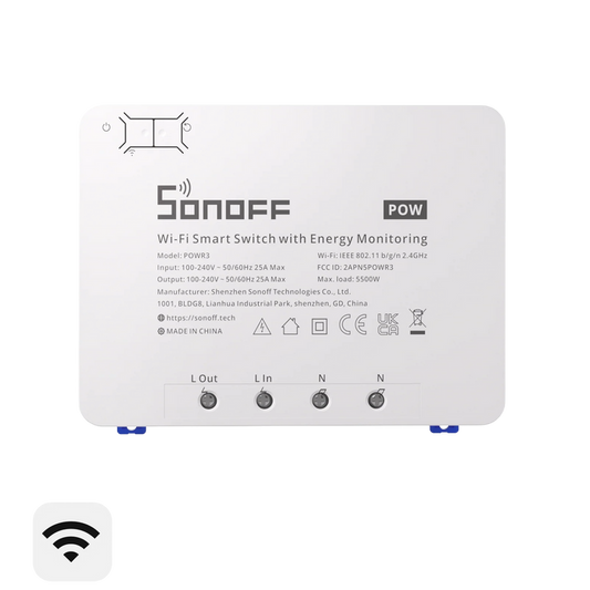 SONOFF POWR3 high-power smart switch 25A