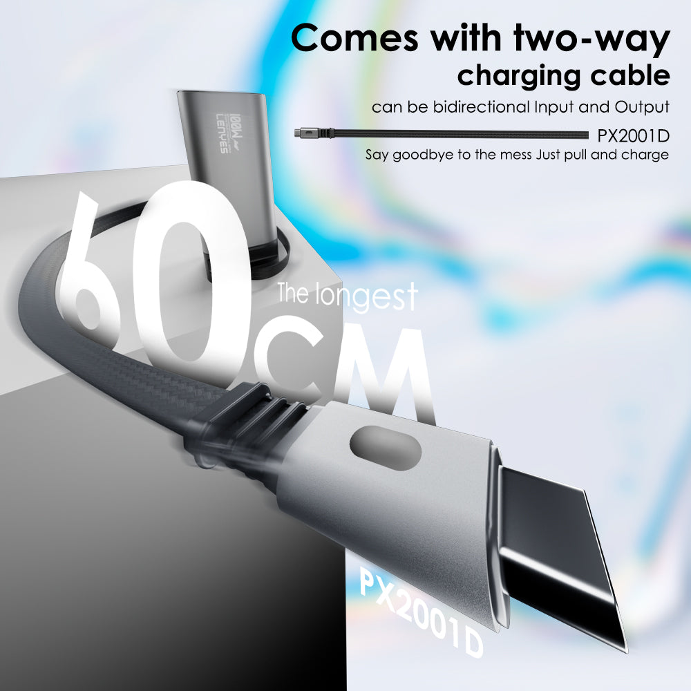 LENYES 100W Super Fast Power Bank 20000mAh - PX2001D