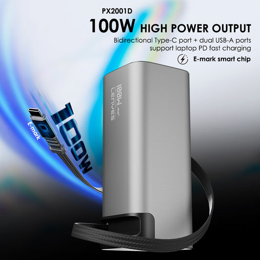 LENYES 100W Super Fast Power Bank 20000mAh - PX2001D