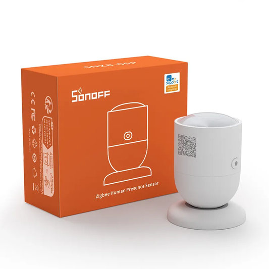 Sonoff SNZB-06P Zigbee Human Presence Sensor – Advanced mm Wave Detection with Light Sensing and 4m Range