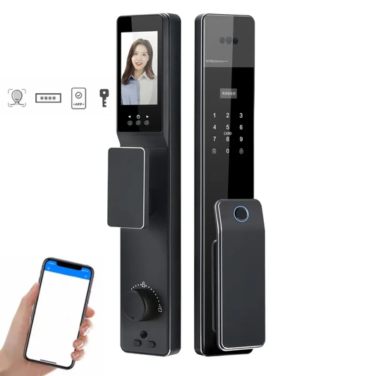 Smart Door Lock 3D-Face Recognition/ Surveillance /Video Call /Self Open -SE42