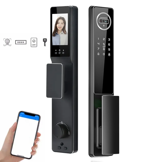 Smart Door Lock SE52 / Video Call /Remote Open /Surveillance Cam (Tri Lock)