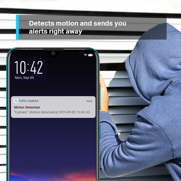 كاميرا تابو 3 ميجابكسل داخلية متحركة مزودة بخاصية Wi-Fi TC71