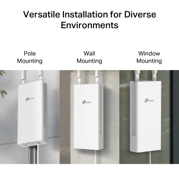 راوتر خارجي واي فاي يعمل بشريحة انترنت /TL-MR100-Outdoor