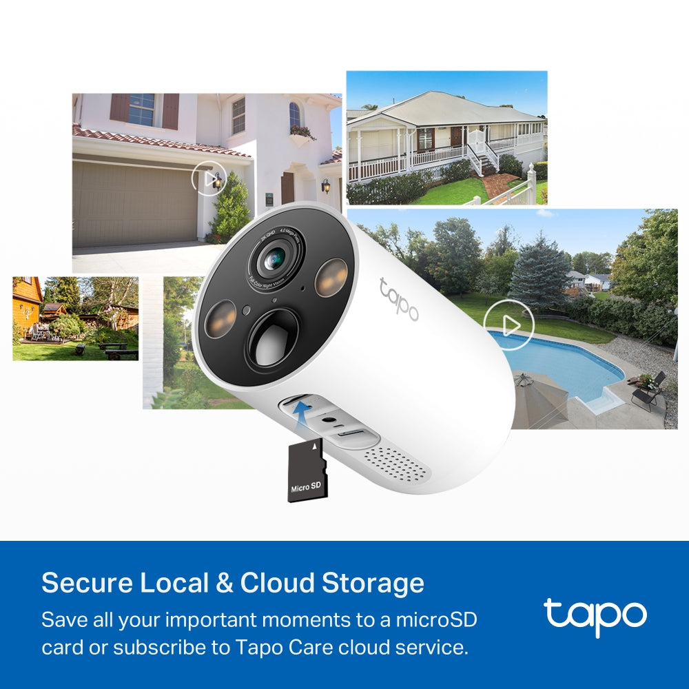 Tapo 4mp Smart Solar-Powered Security Camera | TC85 Kit