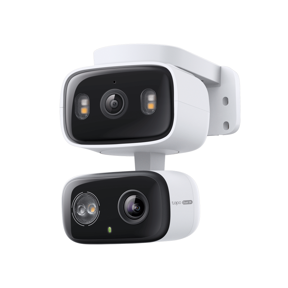 3MP Dual 2K Cameras | Smart Tracking | Indoor/Outdoor |Tapo C246D