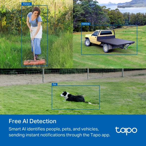 Tapo 2mp 4G Outdoor Pan/Tilt Security Camera -C501GW