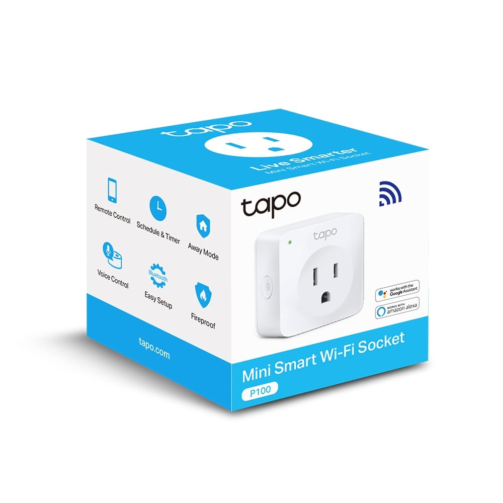 Tapo Mini Smart Wi-Fi Socket | Tapo P100 Tapo Mini Smart Wi-Fi Socket | Tapo P100