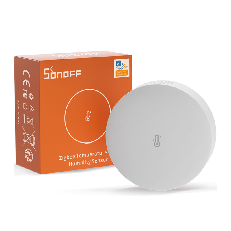 مستشعر درجة الحرارة والرطوبة Sonoff SNZB-02P Zigbee