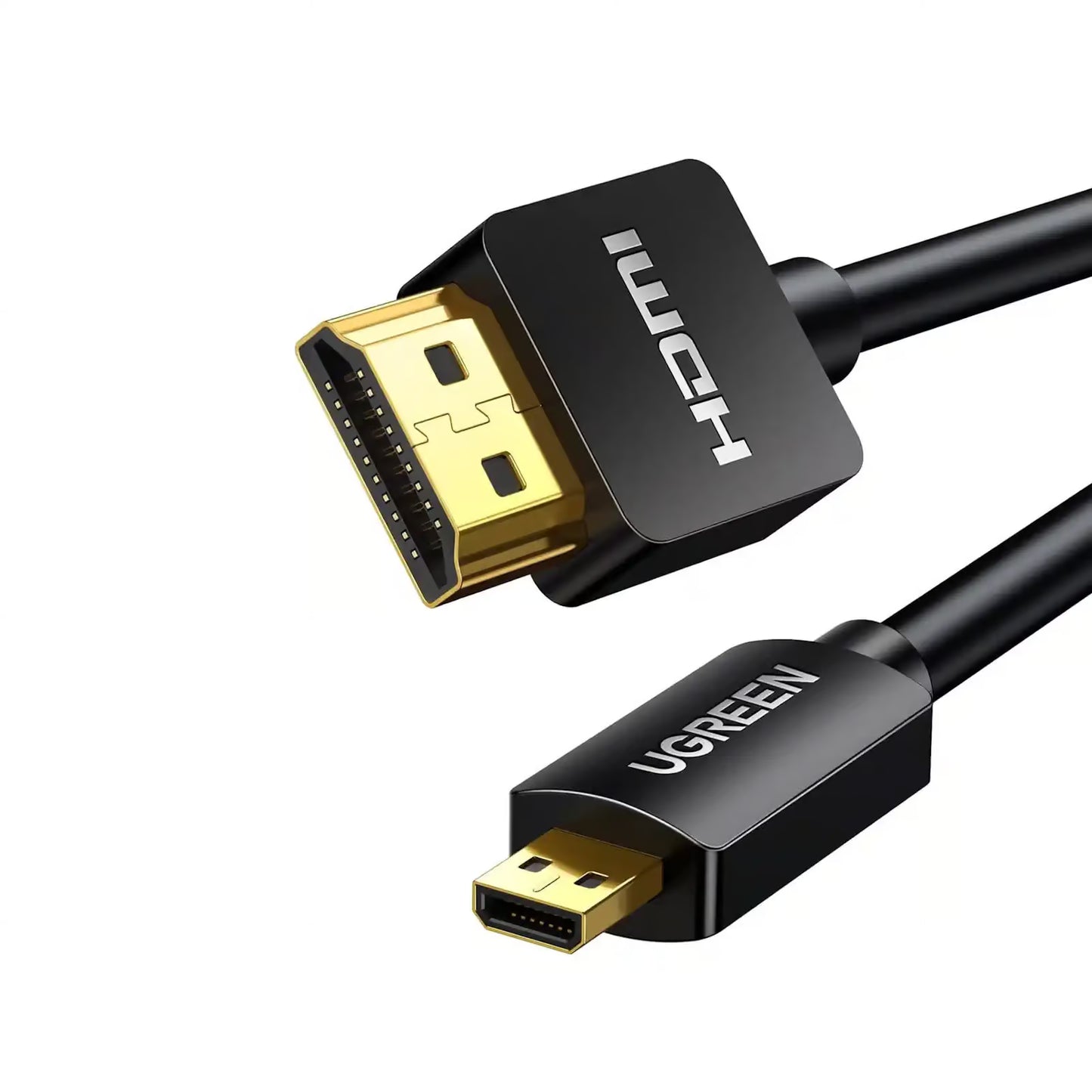 كابل يو جرين مايكرو HDMI إلى HDMI بطول 1.5 متر أسود / HD127