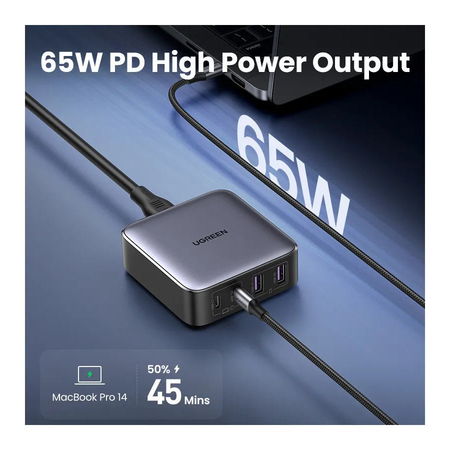 UGREEN Nexode 65W USB C GaN Table Charger / 90747