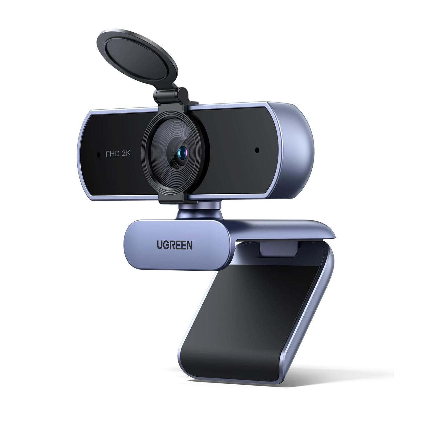 كاميرا ويب UGREEN 2K، كاميرا ويب عالية الدقة 1080 بكسل للكمبيوتر الشخصي، كاميرا ويب مع التركيز التلقائي/25442