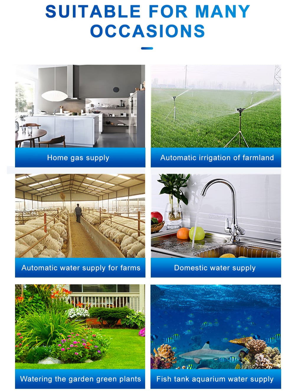 جهاز التحكم الذكي بصمام المياه / الغاز