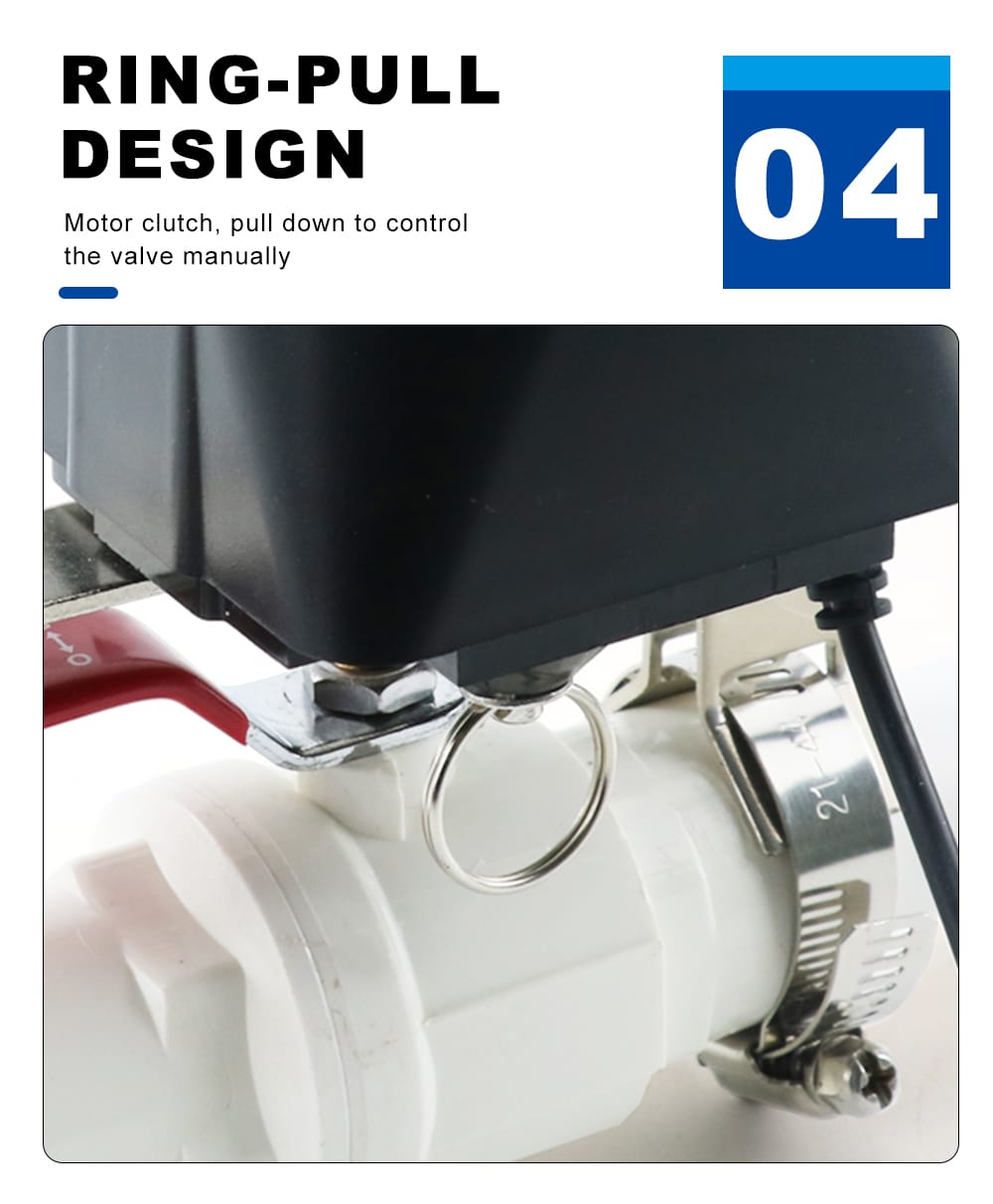 جهاز التحكم الذكي بصمام المياه / الغاز