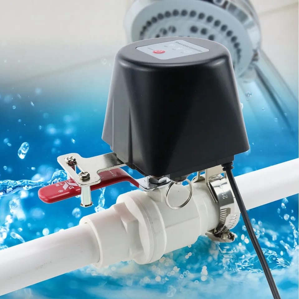 جهاز التحكم الذكي بصمام المياه / الغاز