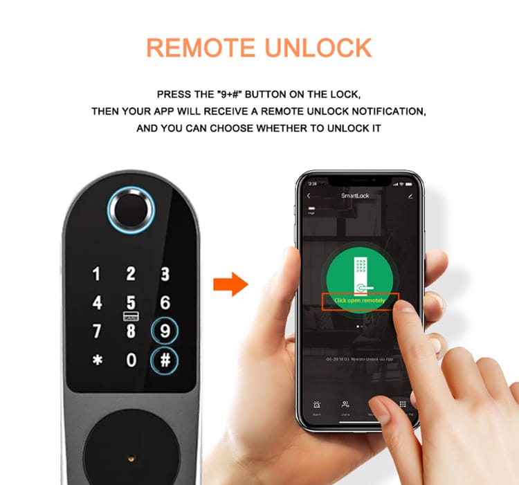 Smart Door Lock / Rim Lock -SEe38/9/43