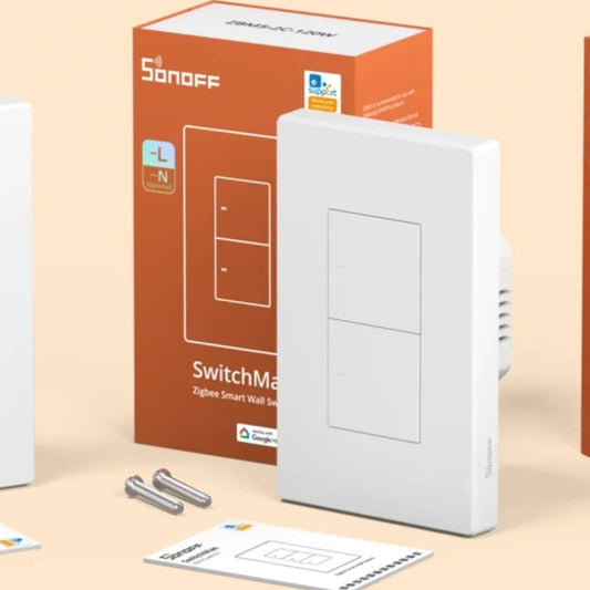 SONOFF ZBM5 Zigbee smart wall switch (US)