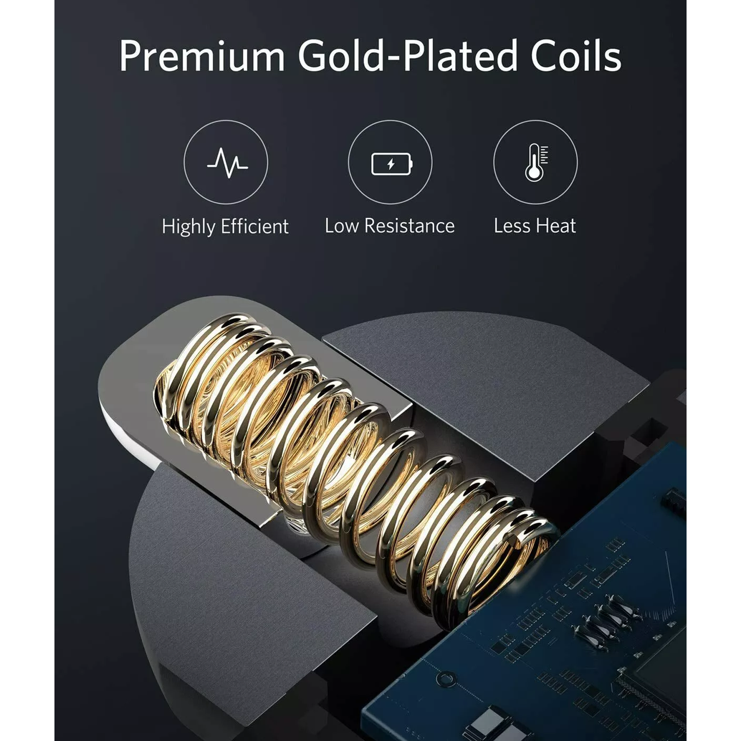 شاحن سيارة Anker فائق الصغر ثنائي المنفذ (30 واط) - أسود 